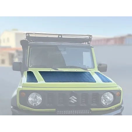 Protection capot aluminium strié 2mm Suzuki Jimny 2018+ N4-Offroad