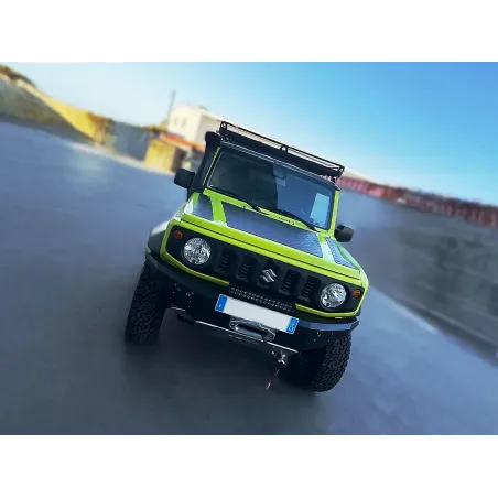 Protection capot aluminium strié 2mm Suzuki Jimny 2018+ N4-Offroad