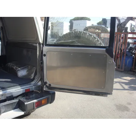 Panneaux de portes arrières en aluminium de 2.5mm pour Toyota Land Cruiser Série 7 N4-Offroad