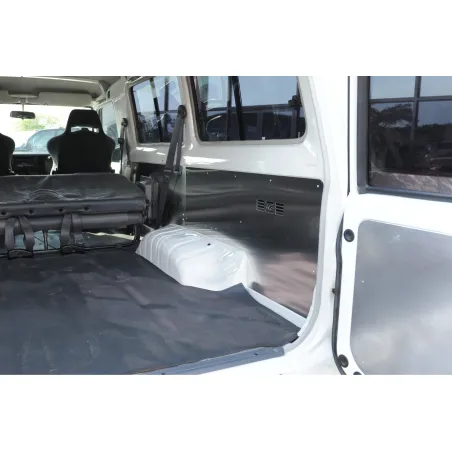 Habillages latéraux de coffre en aluminium de 2.5mm pour Toyota Land Cruiser HZJ78 HZJ75 BJ75 N4-Offroad