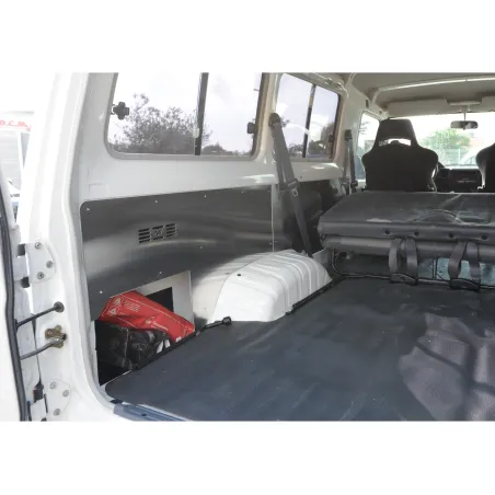 Habillages latéraux de coffre en aluminium de 2.5mm pour Toyota Land Cruiser HZJ78 HZJ75 BJ75 N4-Offroad