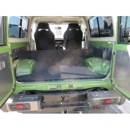 Habillages latéraux de coffre en aluminium de 2.5mm pour Toyota Land Cruiser BJ73 LJ73 KZJ73 HZJ73 HZJ74 N4-Offroad