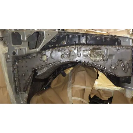 Kit de renforts d'ailes HD avant à souder pour Toyota Land Cruiser KDJ120 KDJ125 - kit de 6 pièces N4-Offroad