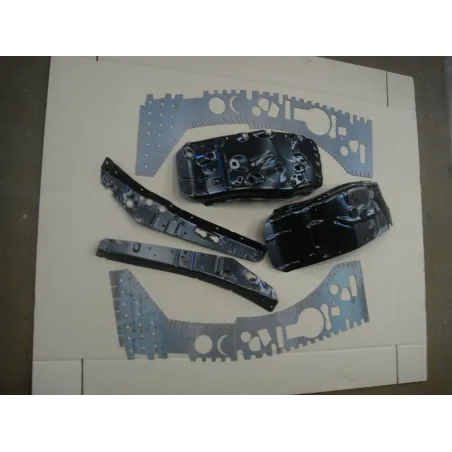 Kit de renforts d'ailes HD avant à souder pour Toyota Land Cruiser KDJ120 KDJ125 - kit de 6 pièces N4-Offroad