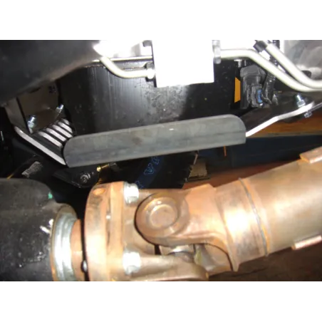 Ski de protection carter d'huile en aluminium de 6mm pour Jeep Wrangler JK 2.8CRD N4-Offroad