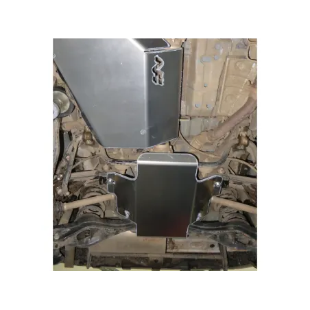 Ski de protection de pont arrière en aluminium de 8mm pour Mitsubishi Pajero III et IV N4-Offroad