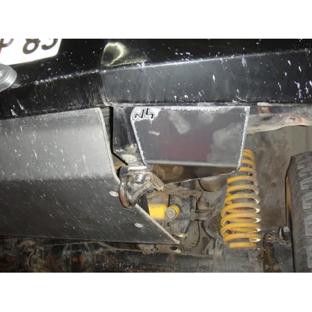 Ski de protection de bonbonne de climatisation en aluminium de 5mm pour Toyota HDJ80 N4-Offroad