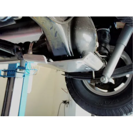 Ski de protection de nez de pont arrière en aluminium de 8mm pour Isuzu DMax 2007-2011 N4-Offroad