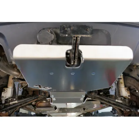 Ski protection pare chocs arrière aluminium 6mm Dacia Duster 4x4 2013-2021 sans AdBlue N4-Offroad