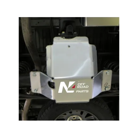 Ski de protection de nez de pont arrière en aluminium de 8mm pour Nissan Navara D23 NP300 2016-2019 N4-Offroad