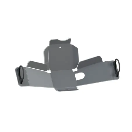 Ski de protection de nez de pont arrière en aluminium de 8mm pour Nissan Navara D23 après 2019 et Mercedes Classe X N4-Offroad