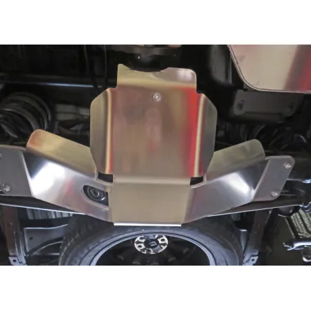 Ski de protection de nez de pont arrière en aluminium de 8mm pour Nissan Navara D23 après 2019 et Mercedes Classe X N4-Offroad