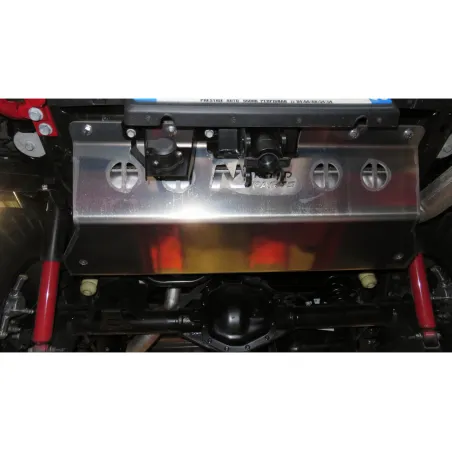 Ski de protection de silencieux arrière en aluminium de 6mm pour Jeep Wrangler JL V6 et 2.0L essence N4-Offroad