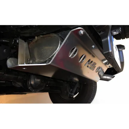 Ski de protection de silencieux arrière en aluminium de 6mm pour Jeep Wrangler JL V6 et 2.0L essence N4-Offroad