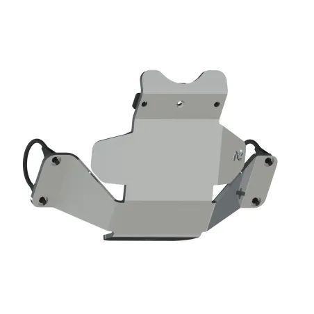 Ski de protection de nez de pont arrière en aluminium de 8mm pour Jeep Wrangler JL et Gladiator N4-Offroad