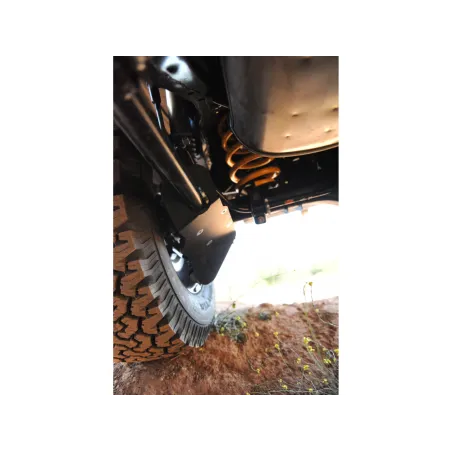 Paire de protections amortisseurs arrières en PEHD de 8mm pour Toyota KDJ95 KDJ120 KDJ150 N4-Offroad