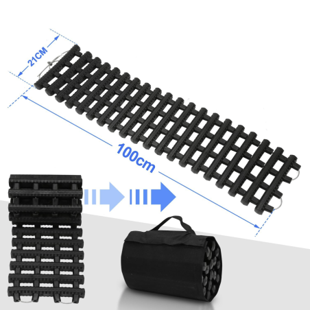 Plaque de désensablage enroulable