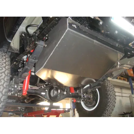 Ski de protection de réservoir supplémentaire en aluminium de 5mm pour Toyota Hilux Vigo et Revo N4-Offroad