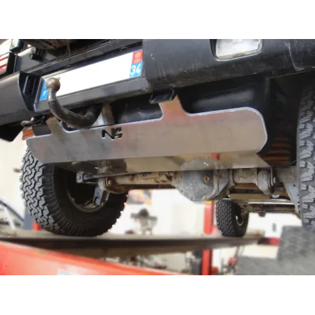 Ski de protection de réservoir en aluminium de 6mm pour Mercedes G W461 W463 Pur N4-Offroad