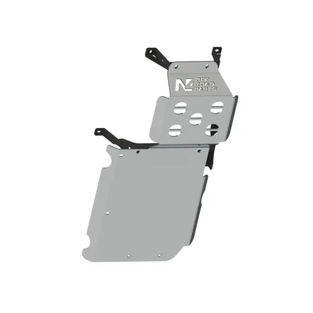 Ski protection réservoir et silencieux arrière aluminium 6mm Dacia Duster 4x4 2009-2023 N4-Offroad