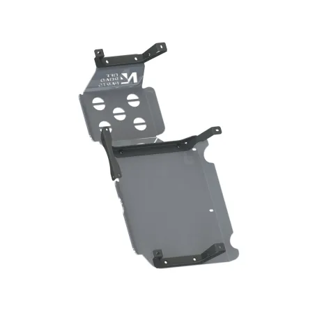 Ski protection réservoir et silencieux arrière aluminium 6mm Dacia Duster 4x4 2009-2023 N4-Offroad