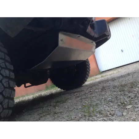 Ski de protection de réservoir en aluminium de 6mm pour Mitsubishi Pajero II 3 portes N4-Offroad