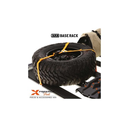 ARB | SANGLE D'ARRIMAGE "Y" AVEC TENDEUR A CLIQUET POUR ROUE DE SECOURS (1m x 25mm)