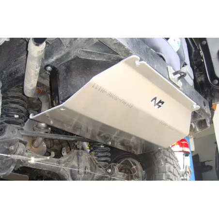 Ski de protection de réservoir en aluminium de 6mm pour Toyota LJ73 KZJ73 N4-Offroad