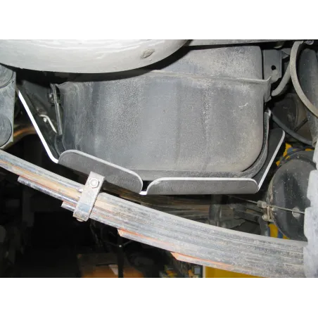 Ski de protection de réservoir supplémentaire origine en aluminium de 6mm pour Toyota HZJ78 HZJ79 N4-Offroad