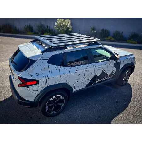 Kit galerie intégrale Pioneer 6 1300x1430mm N4-Offroad pour Dacia Duster 2024+