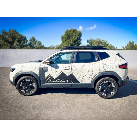 Kit galerie intégrale Pioneer 6 1300x1430mm N4-Offroad pour Dacia Duster 2024+