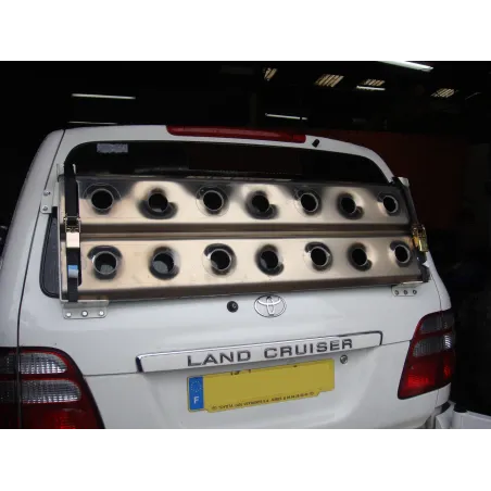 Support de plaques à sable sur le hayon pour Toyota HDJ100 N4-Offroad