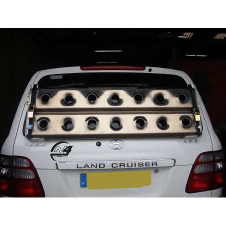 Support de plaques à sable sur le hayon pour Toyota HDJ100 N4-Offroad