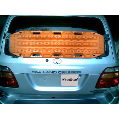 Support de plaques à sable Maxtrax sur le hayon pour Toyota HDJ100 N4-Offroad