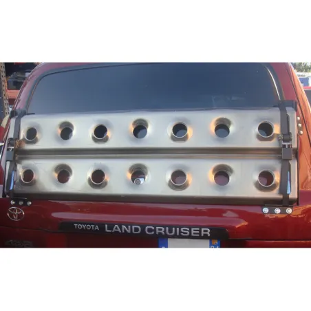 Support de plaques à sable sur le hayon pour Toyota HDJ80 N4-Offroad