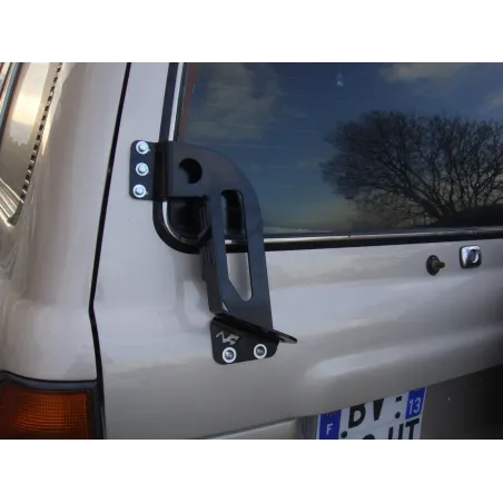 Support de plaques à sable Maxtrax sur le hayon pour Toyota HDJ80 N4-Offroad