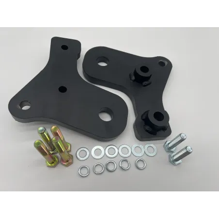 Paire d'anneaux de remorquage renforcés rallongés avant Toyota Land Cruiser Série 7 après 2007 N4-Offroad