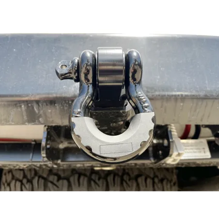 Barre attelage remorquage 50mm acier avec manille de traction 4.7T - N4-Offroad