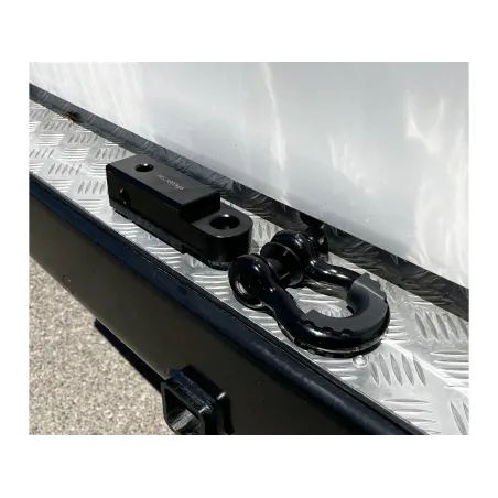 Barre attelage remorquage 50mm acier avec manille de traction 4.7T - N4-Offroad