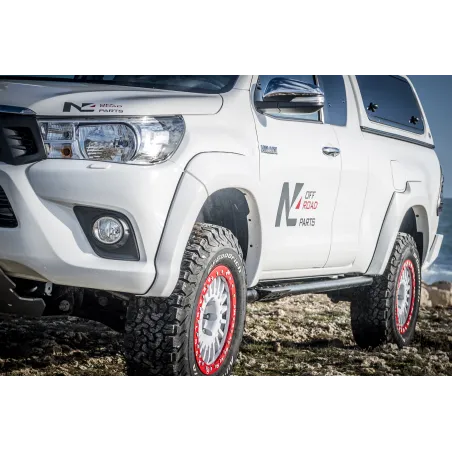 Protections tubulaires de bas de caisse Toyota Hilux Revo N4-Offroad