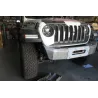 Pare-chocs avant acier Wrangler JL platine treuil intégrée banane courte / sans Radar / sans Antibrouillard N4-Offroad