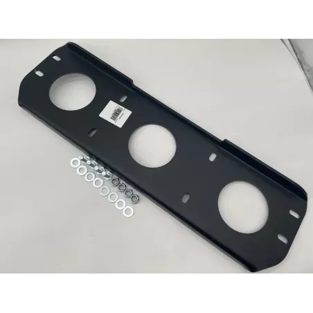 Platine de treuil optionnelle pour pare-chocs acier N4-Offroad