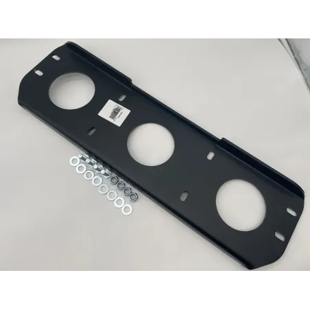 Platine de treuil optionnelle pour pare-chocs acier N4-Offroad