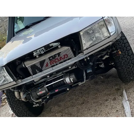 Kit intercooler frontal gros volume aluminium Toyota Land Cruiser Hdj100