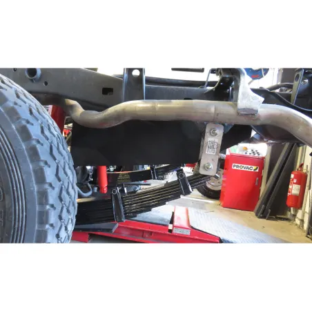 Réservoir supplémentaire auxiliaire inox 160L Toyota HZJ78 et HZJ79 simple cabine N4-Offroad