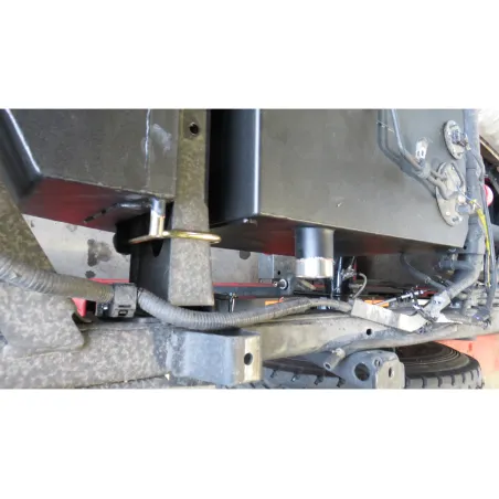 Réservoir supplémentaire auxiliaire inox 160L Toyota HZJ78 et HZJ79 simple cabine N4-Offroad