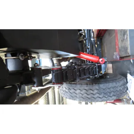 Réservoir supplémentaire auxiliaire inox 160L Toyota HZJ78 et HZJ79 simple cabine N4-Offroad