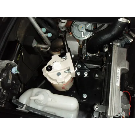 Kit de montage préfiltre Racor 500FG pour Isuzu Dmax 2003 à 2011 N4-Offroad