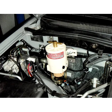 Kit de montage préfiltre Racor 500FG pour Mitsubishi L200 du 03-06 au 10-2015 N4-Offroad