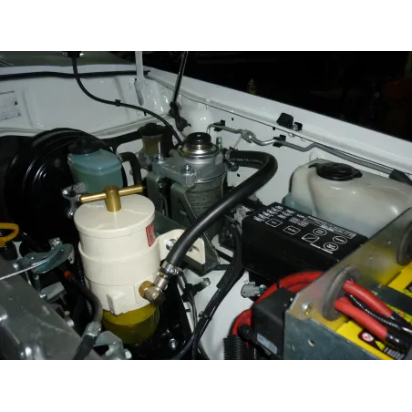 Kit de montage préfiltre Racor 500FG pour Toyota HDJ80 sans ABS N4-Offroad